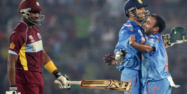 T20 India Beats Indies by Seven Wickets