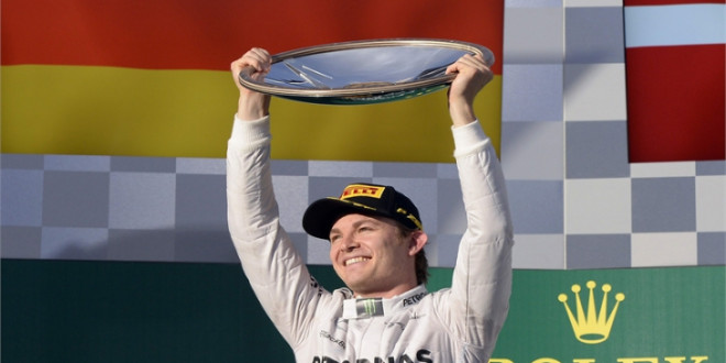 Australian Rosberg Wins Grand Prix after Lewis Hamilton and Vettel Retire