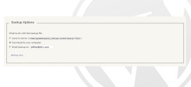WordPress Database Backup Plugin