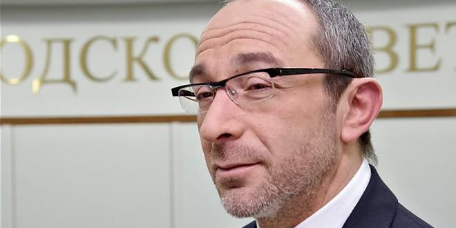 The mayor of Ukranian city Kharikev has been shot
