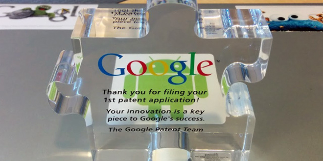 Give Google A Patent & Get An Acrylic Puzzle Piece