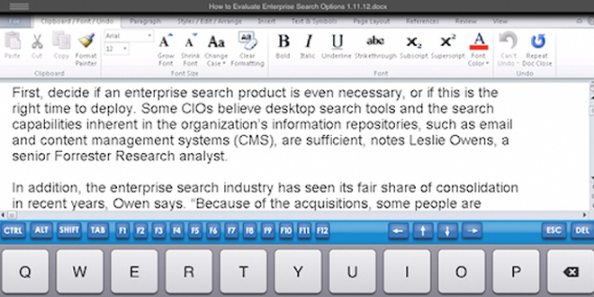 Microsoft Office to Be Released For Android Tablets